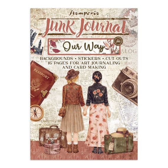 Stamperia A4 Junk Journal Book - Our Way