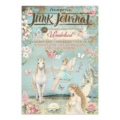 Stamperia A4 Junk Journal Book - Wonderland