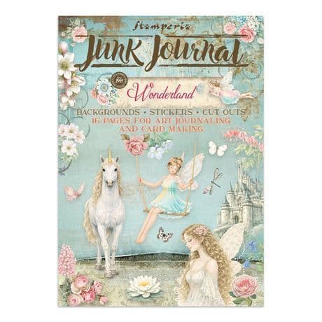 Stamperia A4 Junk Journal Book - Wonderland