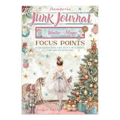 Stamperia A5 Junk Journal Focus Points - Winter Magic