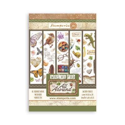 Stamperia A5 Washi Pad - All Around