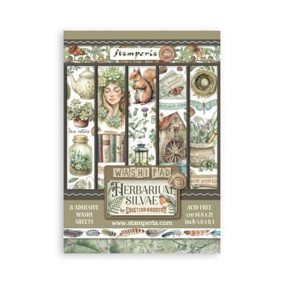 Stamperia A5 Washi Pad - Herbarium Silvae