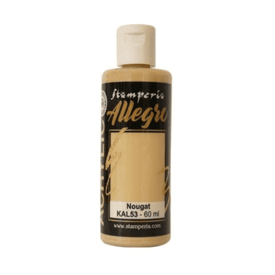 Stamperia Allegro Paint - Nougat