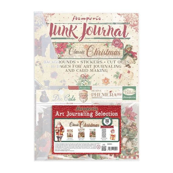 Stamperia Art Journaling Selection - Classic Christmas by Vicky Papaioannou