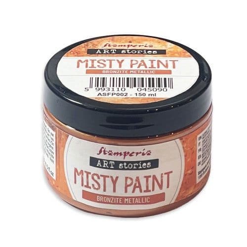 Stamperia Art Stories Misty Paint - Bronzite Metallic