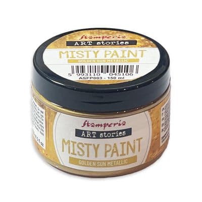 Stamperia Art Stories Misty Paint - Golden Sun Metallic