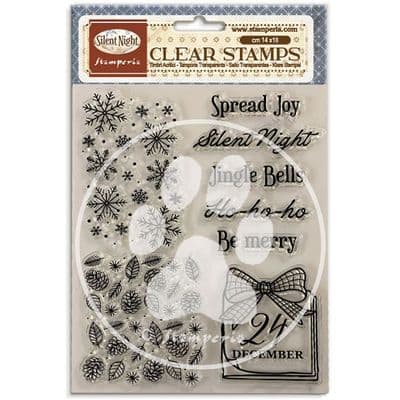 Stamperia Clear Stamp Set - Silent Night
