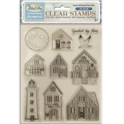 Stamperia Clear Stamp Set - Silent Sea Landscape