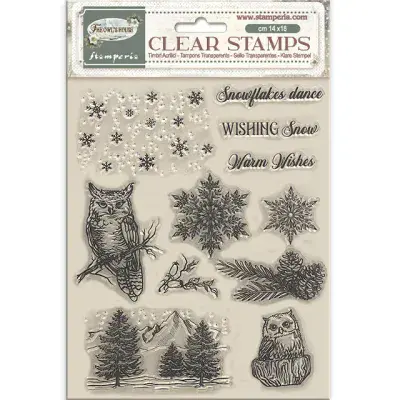 Stamperia Clear Stamp Set - The Owl’s House