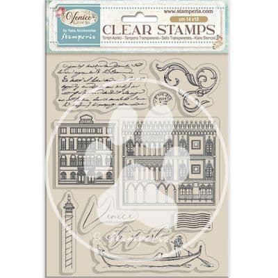 Stamperia Clear Stamp Set - Venice City of Art