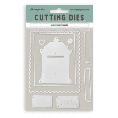 Stamperia Cutting Die Set - Christmas Message