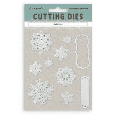 Stamperia Cutting Die Set - Christmas Snowfall