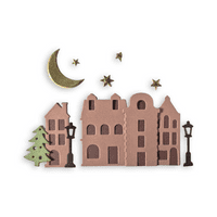 Stamperia Cutting Die Set - Christmas Village