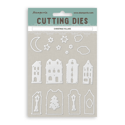Stamperia Cutting Die Set - Christmas Village