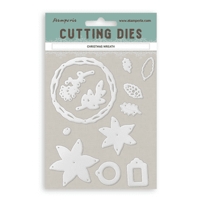 Stamperia Cutting Die Set - Christmas Wreath