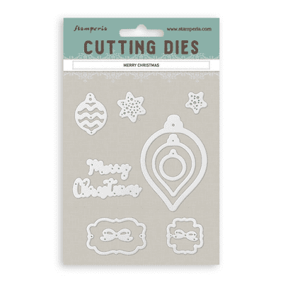 Stamperia Cutting Die Set - Merry Christmas