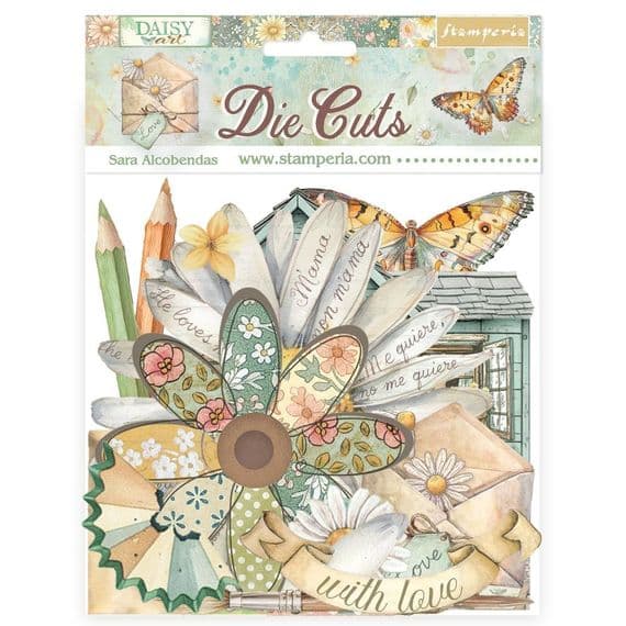 Stamperia Die-Cuts - Daisy Art