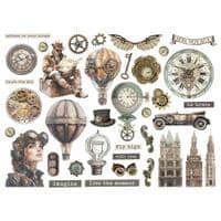 Stamperia Die-Cuts - Voyages Fantastiques