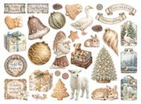 Stamperia Die-Cuts - White Christmas