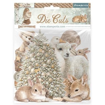 Stamperia Die-Cuts - White Christmas