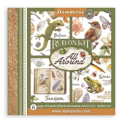 Stamperia Rub-On Kit - All Around