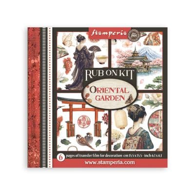 Stamperia Rub-On Kit - Oriental Garden