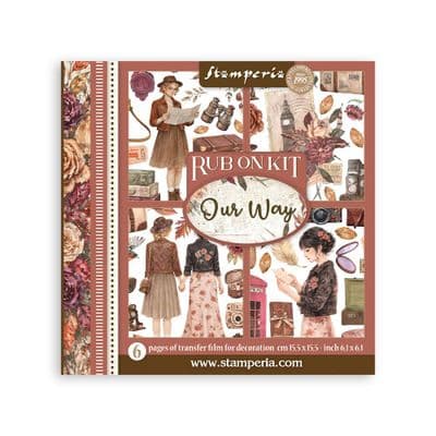 Stamperia Rub-On Kit - Our Way