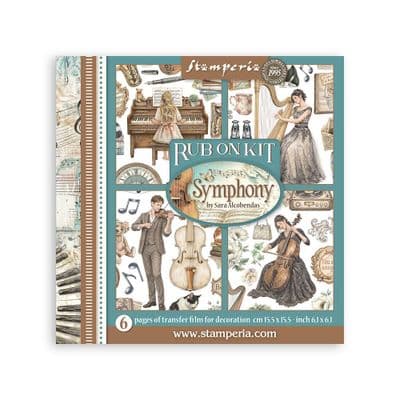 Stamperia Rub-On Kit - Symphony