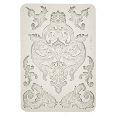 Stamperia Silicone Mould A4 - Art Stories Big Frieze and Corners