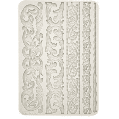 Stamperia Silicone Mould A4 - Art Stories Big Stripes
