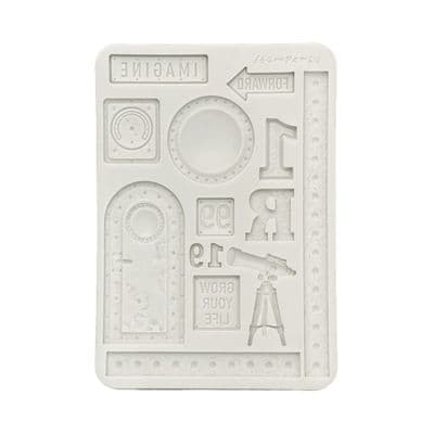 Stamperia Silicone Mould A5 - A New Beginning Telescope