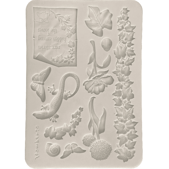 Stamperia Silicone Mould A5 - All Around Flowers and Petals