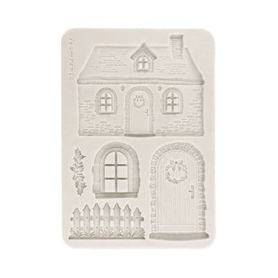 Stamperia Silicone Mould A5 - Christmas Cottage