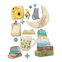 Stamperia Silicone Mould A5 - Secret Diary