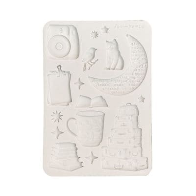 Stamperia Silicone Mould A5 - Secret Diary