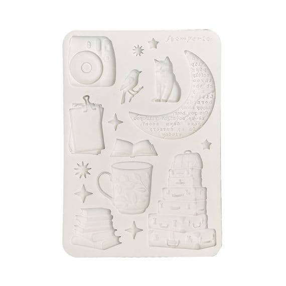 Stamperia Silicone Mould A5 - Secret Diary