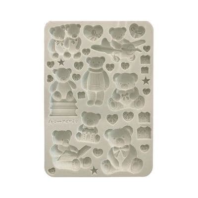Stamperia Silicone Mould A5 - The Owl’s House Teddy Bears