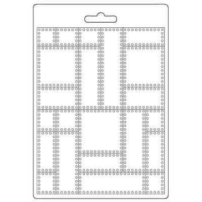 Stamperia Soft Mould A5 - A New Beginning Metal Plates