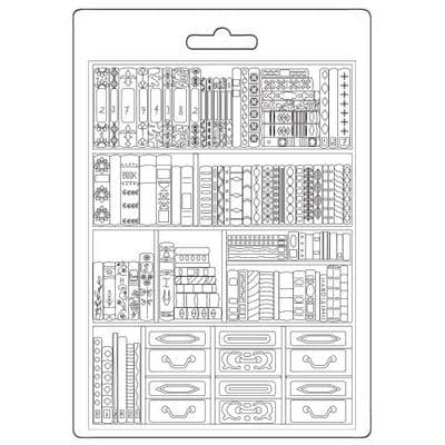 Stamperia Soft Mould A5 - Venice City of Art Books