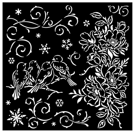 Stamperia - Thick Stencils for Scrapbooks, Albums, Cards, Bullet Stamperia - Thick Stencils for Scrapbooks, Albums, Cards, Bullet