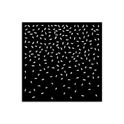 Stamperia Thick Stencil - Candy Christmas - Dripping with Sugar Sparkling