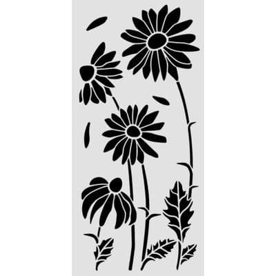 Stamperia Thick Stencil - Daisy Art Daisies