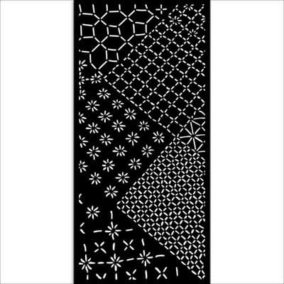 Stamperia Thick Stencil - Quiet Days Mixed Tiles