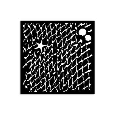 Stamperia Thick Stencil - Silent Sea - Net