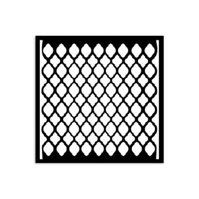 Stamperia Thick Stencil - Timeless - Net Texture