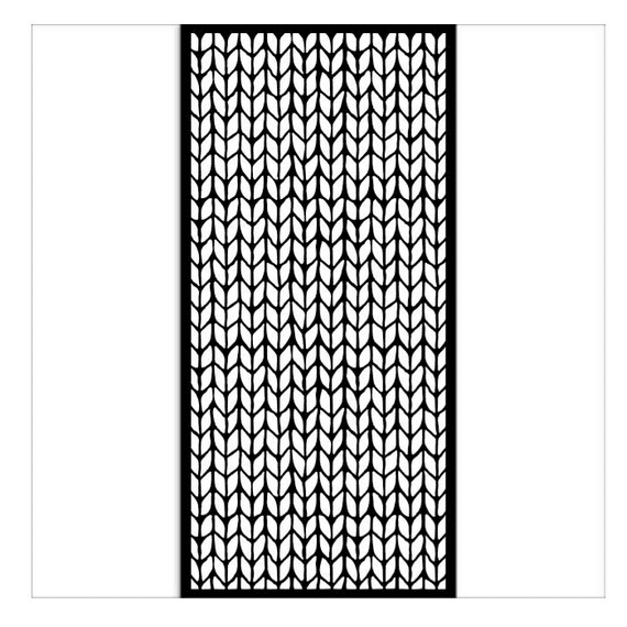Stamperia Thick Stencil - Whispering Woods Knitting Pattern