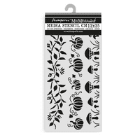 Stamperia Thick Stencil - Whispering Woods Stripes