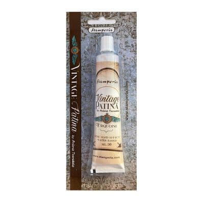 Stamperia Vintage Patina - Turquoise