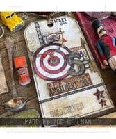 Stampers Anonymous Tim Holtz - Cling Mount Stamp Set - Eccentric