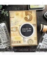 Stampers Anonymous Tim Holtz - Cling Mount Stamp Set - Eccentric